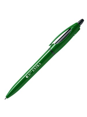 Plastic Pen S! Extra Retractable Penswith ink colour Black